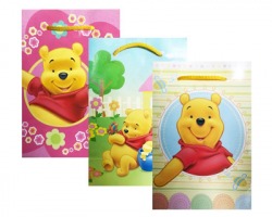 Winnie the pooh Sacchetto regalo misura 15 x 8 x 22 cm - 1pz