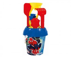 Spiderman Kit Mare 1x6pz con secchiello mare da 18cm