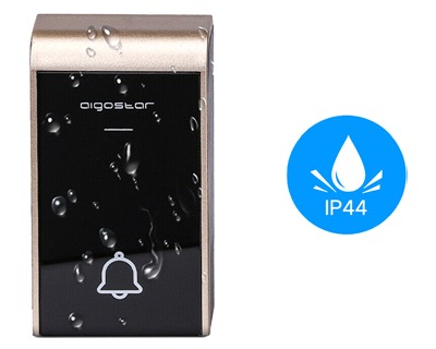 Aigostar - Capanello Senza Fili, Capanello Wireless Ipereabile IP44 Da Esterno, Indicatore - 3
