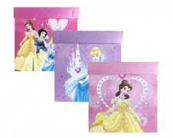 Disney Principesse scatola regalo misura 20 x 20 x 20 cm - 1pz