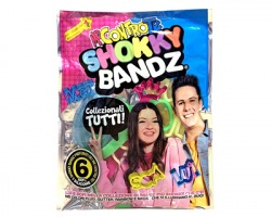 Me contro Te Shokky Bandz Braccialetti multicolor in silicone da collezionare, in bustina da 6pz