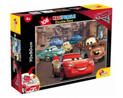 Lisciani Disney Cars Maxipuzzle double-face 108pz Disney Pixar Cars, 4+