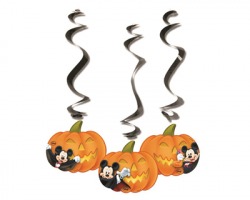 Disney Topolino Halloween Strip Decoration - 3pz