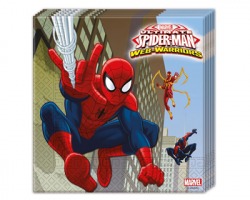 Spiderman "Web Warriors" Tovaglioli in carta - conf. 20pz