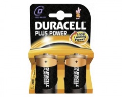 Duracell MN1300 batterie alcaline plus power torcia 1,5v blister da 2pz (81275345)