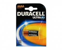 Duracell Batterie alcaline ultra lithium AAAA 1,5V blister da 2pz