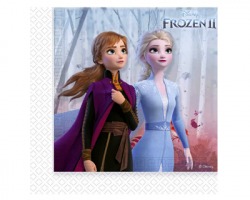 Disney Frozen II Tovaglioli in carta 33 x 33cm - conf. 20pz