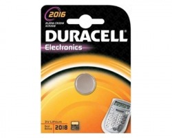 Duracell CR2016 batteria al litio 3V 90mAh blister da 1pz (81338997)