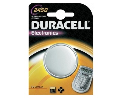 BLISTER 1 UND. PILA DURACELL LITIO 3V CR-2450