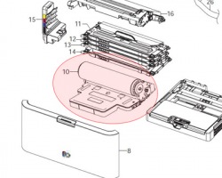 Samsung SU414A Drum unit rigenerata nero + colore (CLT-R407 / CLT-R409)