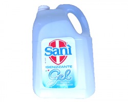 Sanì Igienizzante mani gel in tanica da 5l, alcol al 72%