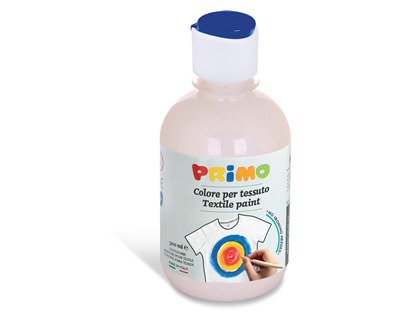 Primo 411TX300100 Colore acrilico bianco per tessuto in bottiglia