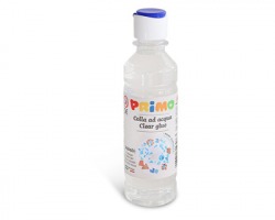 Primo 3308CA240 Colla ad acqua in bottiglietta con tappo dosatore da 240ml, dai 4+