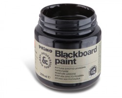 Primo 426BP250800 Pittura a effetto lavagna a base acrilica nero, in vasetto 250ml - 1pz