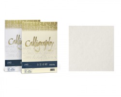 Favini A690614 Calligraphy Lino A4 200gr/mq 50 cartoncini - bianco 01