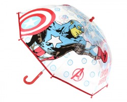 Avengers Ombrello manuale fantasia personaggi Avengers con sfondo trasparente, 1pz