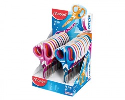 Maped 670112 Forbice Zenoa 13cm con impugnatura ammortizzata - conf. 24pz