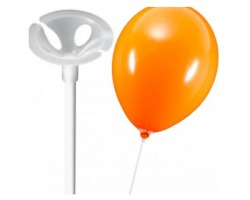 Bastoncino per Palloncini con coppetta in set da 10pz