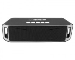 Esperanza EP124KE Bluetooth Speaker FM folk, colore nero e grigio