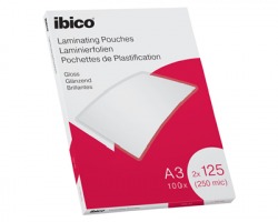 Gbc Ibico 627321 Pouches formato A3 finitura lucida 125micron - 100pz