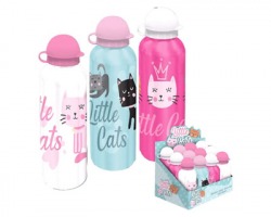 Borraccia in alluminio Little Cats da 500ml