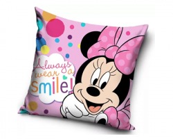 Disney Minnie Cuscino imbottito, misura 40x40cm