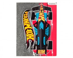 Hot Wheels Cartellina a 3 lembi con elastico A4 - 1pz