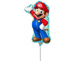 SuperMario palloncino mini foil, 1pz