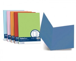 Favini A50K664 Folder simplex cartellina Luce-Acqua 200gr 50pz - blu prussia 62