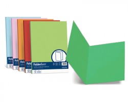 Favini A50D664 Folder simplex cartellina Luce-Acqua 200gr 50pz - verde 60