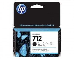 HP 3ED70A Cartuccia inkjet nero originale (712)