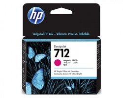 HP 3ED68A Cartuccia inkjet magenta originale (712)