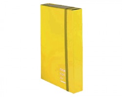 Brefiocart 0221305/GI New color - Cartella progetto giallo dorso 5cm