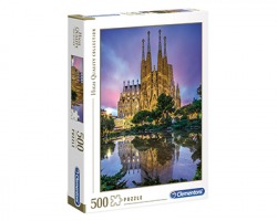 Clementoni 35062 HQ Collection - Puzzle Barcellona, 500pz