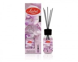 Liabel Profumatore per ambienti, formato da 125ml, profumo Orchidea selavatica, made in Italy