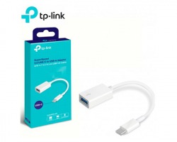 TP-LINK UC40 Adattatore da USB Tipo-C a una porta da USB-A A3.0, colore bianco