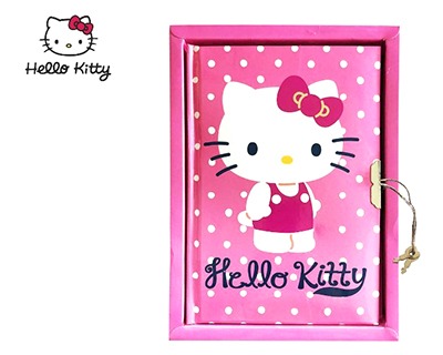 Hello Kitty Diario Segreto con lucchetto, misure 19 x 14cm - OFBA srl