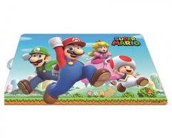 SuperMario Tovaglietta in pvc, misura 43x28cm