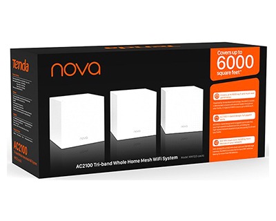 Tenda Nova Mw5s Wireless AC1200 Dual Band Home Mesh WiFi Kit 3 pz - OFBA srl