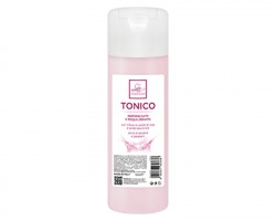 Lady Venezia Tonico viso rinfrescante e riequilibrante da 100ml, con infuso di petali di rose, Made in Italy