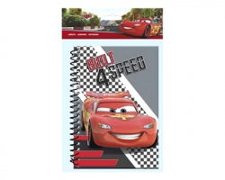 Cars Agenda 3D, misura 21x15cm - 1pz