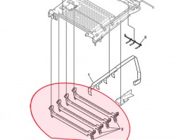 Oki 44729801 Holder head assy originale