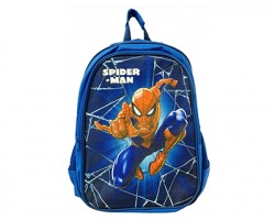 Spiderman Zaino scuola in tessuto, misura 40x29x15cm