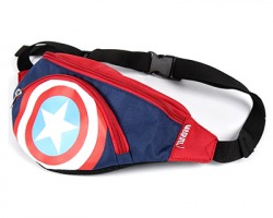 Avengers - Capita America Marsupio, misure 33x11.5x10cm