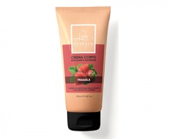 Lady Venezia Crema Corpo alla fragola, Idratante e nutriente con estratto di alghe rosse, in tubo da 100ml