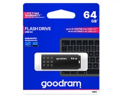 GOODRAM Pendrive 64GB UME3 Black USB 3.0, retail blister