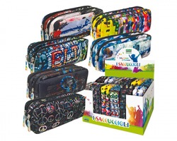 Lebez 80610 Saccucciol graffiti senza contenuto con 2 zip