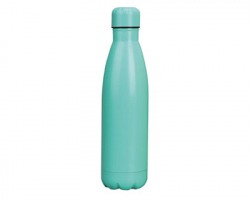 Borraccia termica in acciaio inox da 500ml, colore tiffany