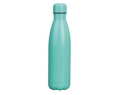 Borraccia termica in acciaio inox da 500ml, colore tiffany - OFBA srl