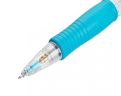 Portamine Pilot Super Grip 0,5 Mm - Impugnatura Ergonomica Con Gommino, Mine HB (Blu) - Foto 10